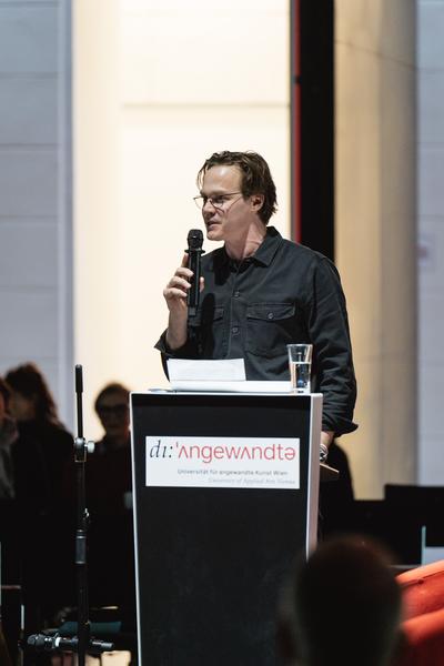 Public Symposium Crafting Data - Material Practices in Art and AI (Universität für angewandte Kunst, 27.01.2026) Foto: eSeL.at - Robert Puteanu