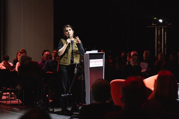 Public Symposium Crafting Data - Material Practices in Art and AI (Universität für angewandte Kunst, 27.01.2026) Foto: eSeL.at - Robert Puteanu