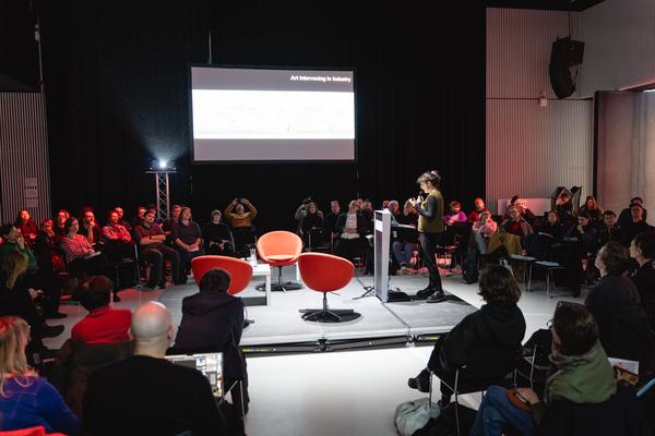 Public Symposium Crafting Data - Material Practices in Art and AI (Universität für angewandte Kunst, 27.01.2026) Foto: eSeL.at - Robert Puteanu