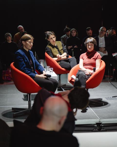 Public Symposium Crafting Data - Material Practices in Art and AI (Universität für angewandte Kunst, 27.01.2026) Foto: eSeL.at - Robert Puteanu