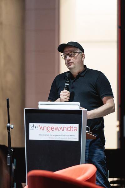 Public Symposium Crafting Data - Material Practices in Art and AI (Universität für angewandte Kunst, 27.01.2026) Foto: eSeL.at - Robert Puteanu