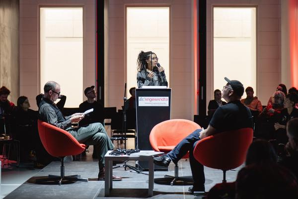 Public Symposium Crafting Data - Material Practices in Art and AI (Universität für angewandte Kunst, 27.01.2026) Foto: eSeL.at - Robert Puteanu