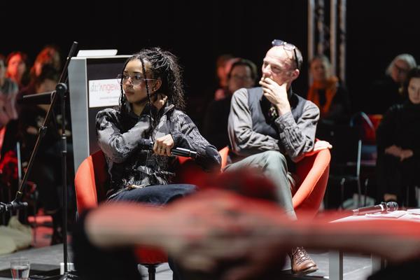 Public Symposium Crafting Data - Material Practices in Art and AI (Universität für angewandte Kunst, 27.01.2026) Foto: eSeL.at - Robert Puteanu