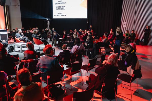 Public Symposium Crafting Data - Material Practices in Art and AI (Universität für angewandte Kunst, 27.01.2026) Foto: eSeL.at - Robert Puteanu