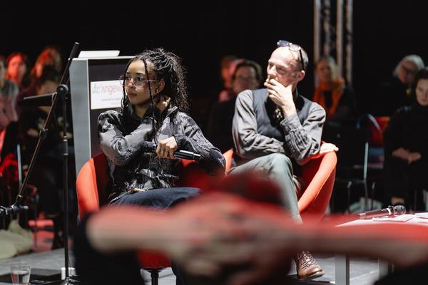 Public Symposium Crafting Data - Material Practices in Art and AI (Universität für angewandte Kunst, 27.01.2026) Foto: eSeL.at - Robert Puteanu