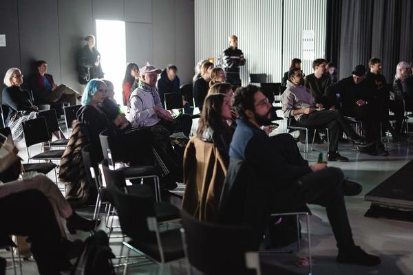 Public Symposium Crafting Data - Material Practices in Art and AI (Universität für angewandte Kunst, 27.01.2026) Foto: eSeL.at - Robert Puteanu