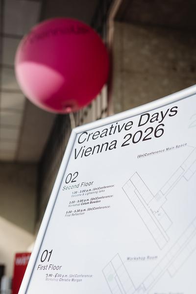 ERÖFFNUNGSVERANSTALTUNG Creative Days Vienna 2026 (Funkhaus Wien, 20.05.2026) Foto: eSeL.at - Robert Puteanu