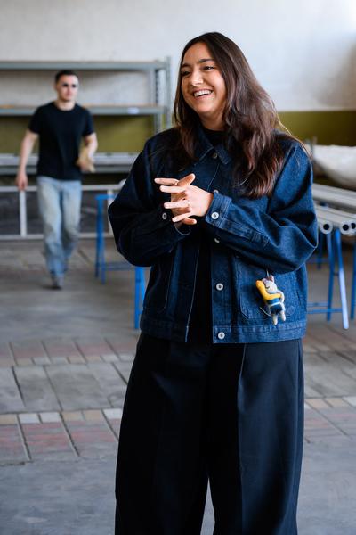 Tour 1: Creatives for Vienna – Making Spaces X Klima Biennale Wien (Nordwestbahnhof, 18.04.2026) Foto: Wirtschaftsagentur Wien / eSeL.at - Joanna Pianka