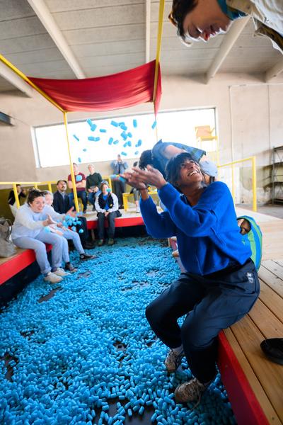 Tour 1: Creatives for Vienna – Making Spaces X Klima Biennale Wien (Nordwestbahnhof, 18.04.2026) Foto: Wirtschaftsagentur Wien / eSeL.at - Joanna Pianka