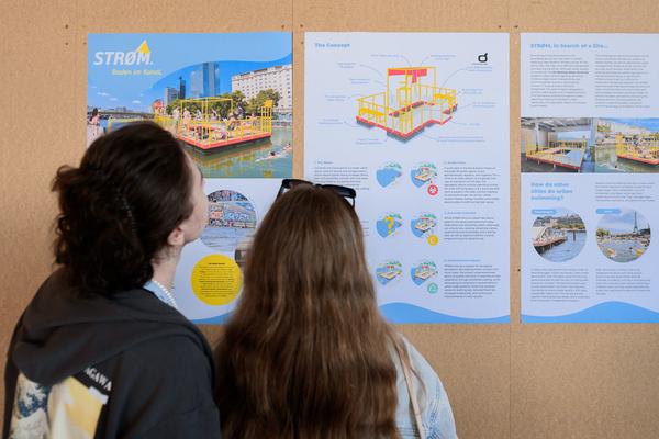 Tour 1: Creatives for Vienna – Making Spaces X Klima Biennale Wien (Nordwestbahnhof, 18.04.2026) Foto: Wirtschaftsagentur Wien / eSeL.at - Joanna Pianka