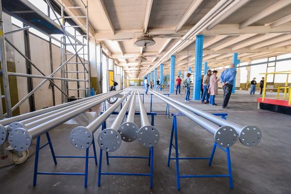 Tour 1: Creatives for Vienna – Making Spaces X Klima Biennale Wien (Nordwestbahnhof, 18.04.2026) Foto: Wirtschaftsagentur Wien / eSeL.at - Joanna Pianka