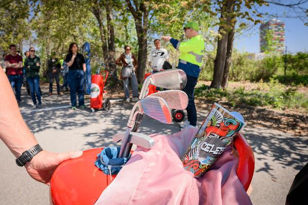 Tour 1: Creatives for Vienna – Making Spaces X Klima Biennale Wien (Nordwestbahnhof, 18.04.2026) Foto: Wirtschaftsagentur Wien / eSeL.at - Joanna Pianka