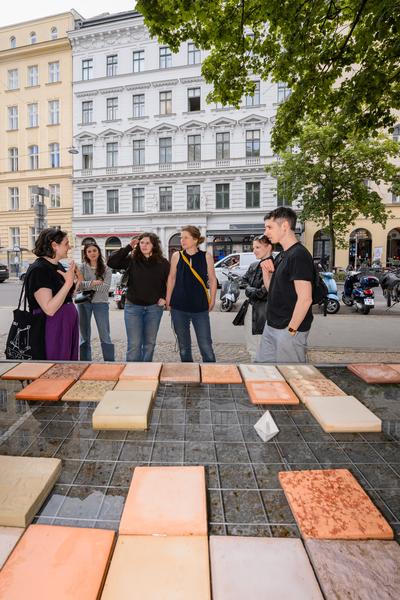 Creatives for Vienna – Making Spaces X Klima Biennale Wien: Kühle Sache (Johanna-Dohnal-Platz, 09.05.2026) Foto: Wirtschaftsagentur Wien / eSeL.at - Joanna Pianka