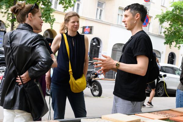 Creatives for Vienna – Making Spaces X Klima Biennale Wien: Kühle Sache (Johanna-Dohnal-Platz, 09.05.2026) Foto: Wirtschaftsagentur Wien / eSeL.at - Joanna Pianka