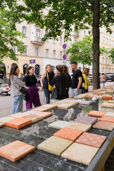 Creatives for Vienna – Making Spaces X Klima Biennale Wien: Kühle Sache (Johanna-Dohnal-Platz, 09.05.2026) Foto: Wirtschaftsagentur Wien / eSeL.at - Joanna Pianka
