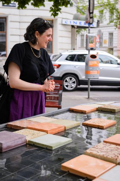 Creatives for Vienna – Making Spaces X Klima Biennale Wien: Kühle Sache (Johanna-Dohnal-Platz, 09.05.2026) Foto: Wirtschaftsagentur Wien / eSeL.at - Joanna Pianka