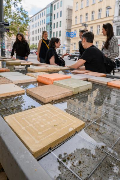Creatives for Vienna – Making Spaces X Klima Biennale Wien: Kühle Sache (Johanna-Dohnal-Platz, 09.05.2026) Foto: Wirtschaftsagentur Wien / eSeL.at - Joanna Pianka