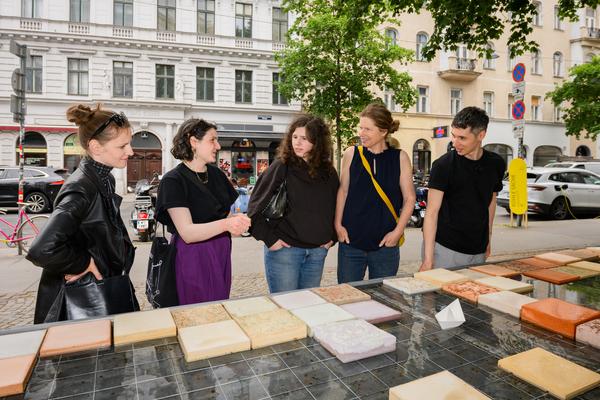 Creatives for Vienna – Making Spaces X Klima Biennale Wien: Kühle Sache (Johanna-Dohnal-Platz, 09.05.2026) Foto: Wirtschaftsagentur Wien / eSeL.at - Joanna Pianka