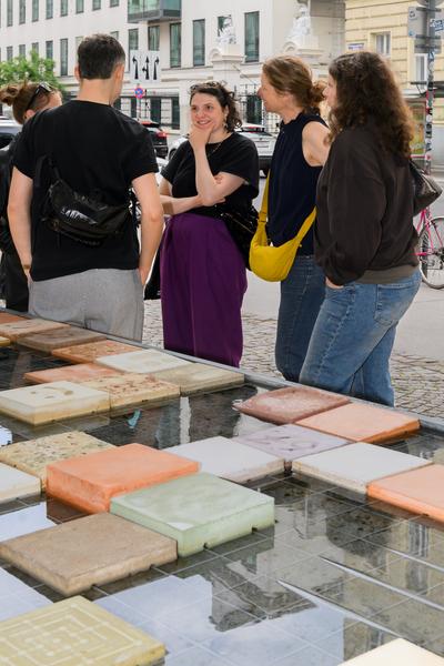 Creatives for Vienna – Making Spaces X Klima Biennale Wien: Kühle Sache (Johanna-Dohnal-Platz, 09.05.2026) Foto: Wirtschaftsagentur Wien / eSeL.at - Joanna Pianka