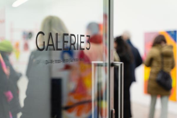 Eröffnung Daniel Domig | Plus: Sofia Goscinski (Galerie3 Wien, 12.02.2026) Foto: eSeL.at - Robert Puteanu