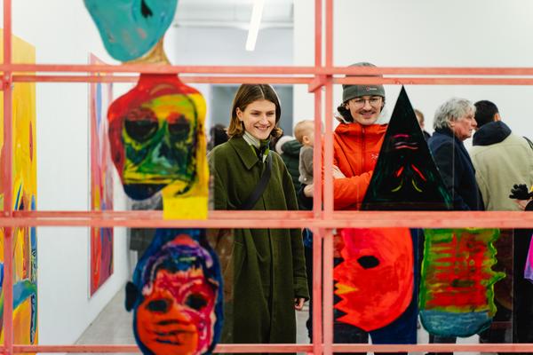 Eröffnung Daniel Domig | Plus: Sofia Goscinski (Galerie3 Wien, 12.02.2026) Foto: eSeL.at - Robert Puteanu