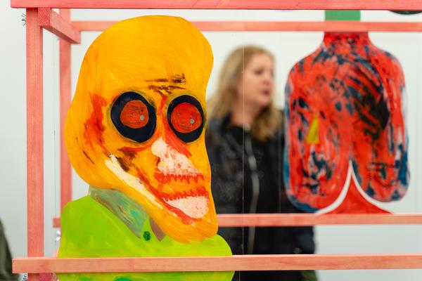 Eröffnung Daniel Domig | Plus: Sofia Goscinski (Galerie3 Wien, 12.02.2026) Foto: eSeL.at - Robert Puteanu