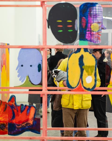 Eröffnung Daniel Domig | Plus: Sofia Goscinski (Galerie3 Wien, 12.02.2026) Foto: eSeL.at - Robert Puteanu