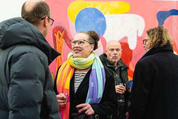 Eröffnung Daniel Domig | Plus: Sofia Goscinski (Galerie3 Wien, 12.02.2026) Foto: eSeL.at - Robert Puteanu