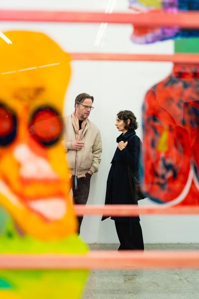 Eröffnung Daniel Domig | Plus: Sofia Goscinski (Galerie3 Wien, 12.02.2026) Foto: eSeL.at - Robert Puteanu