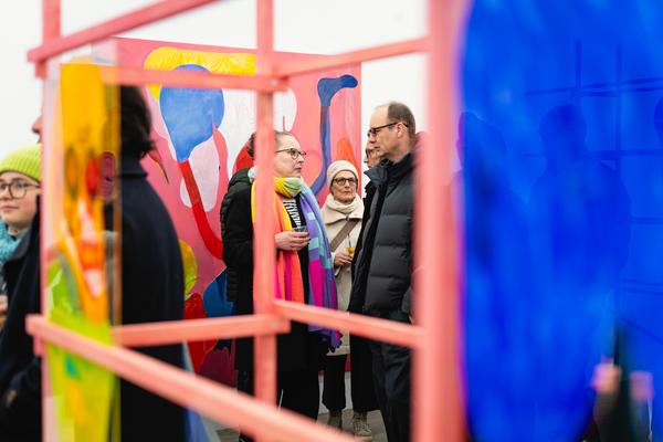 Eröffnung Daniel Domig | Plus: Sofia Goscinski (Galerie3 Wien, 12.02.2026) Foto: eSeL.at - Robert Puteanu