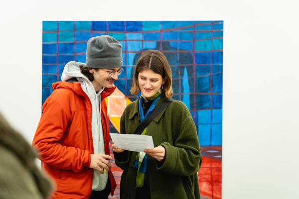 Eröffnung Daniel Domig | Plus: Sofia Goscinski (Galerie3 Wien, 12.02.2026) Foto: eSeL.at - Robert Puteanu