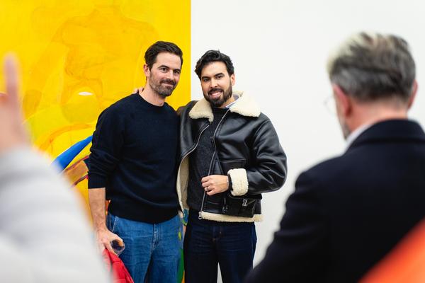 Eröffnung Daniel Domig | Plus: Sofia Goscinski (Galerie3 Wien, 12.02.2026) Foto: eSeL.at - Robert Puteanu