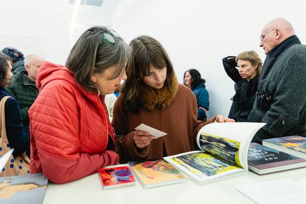 Eröffnung Daniel Domig | Plus: Sofia Goscinski (Galerie3 Wien, 12.02.2026) Foto: eSeL.at - Robert Puteanu