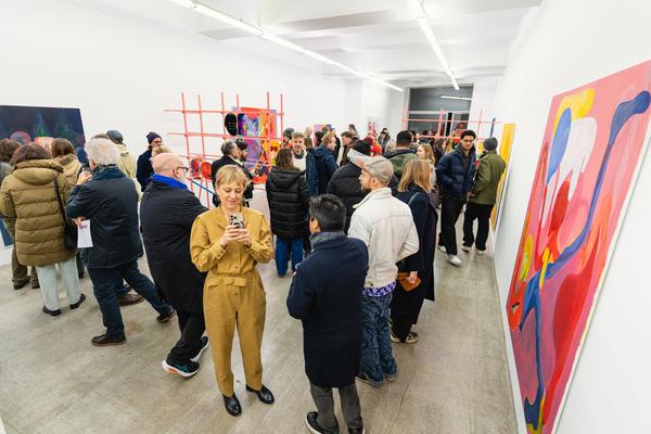 Eröffnung Daniel Domig | Plus: Sofia Goscinski (Galerie3 Wien, 12.02.2026) Foto: eSeL.at - Robert Puteanu