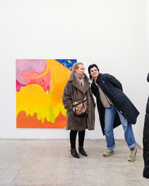 Eröffnung Daniel Domig | Plus: Sofia Goscinski (Galerie3 Wien, 12.02.2026) Foto: eSeL.at - Robert Puteanu