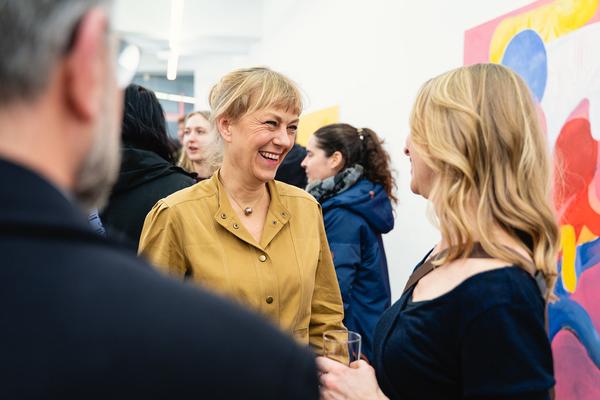 Eröffnung Daniel Domig | Plus: Sofia Goscinski (Galerie3 Wien, 12.02.2026) Foto: eSeL.at - Robert Puteanu