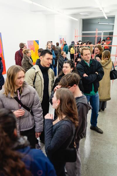 Eröffnung Daniel Domig | Plus: Sofia Goscinski (Galerie3 Wien, 12.02.2026) Foto: eSeL.at - Robert Puteanu