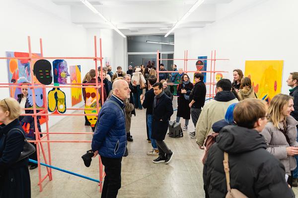 Eröffnung Daniel Domig | Plus: Sofia Goscinski (Galerie3 Wien, 12.02.2026) Foto: eSeL.at - Robert Puteanu
