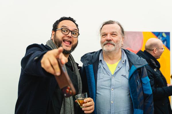 Eröffnung Daniel Domig | Plus: Sofia Goscinski (Galerie3 Wien, 12.02.2026) Foto: eSeL.at - Robert Puteanu