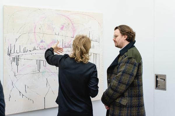 Eröffnung Daniel Domig | Plus: Sofia Goscinski (Galerie3 Wien, 12.02.2026) Foto: eSeL.at - Robert Puteanu