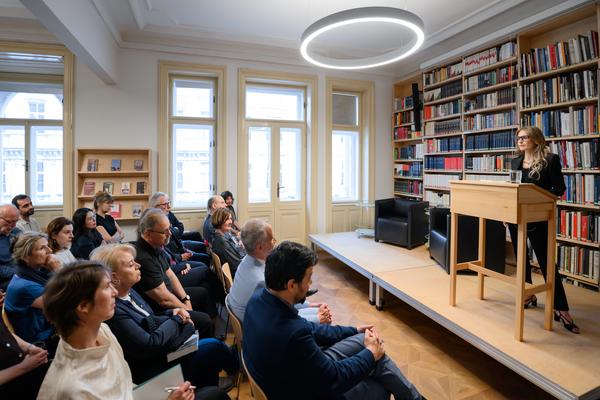 LII. Sigmund Freud Vorlesung: Darian Leader: Freud and Neurodiversity (Sigmund Freud Museum, 06.05.2026) Foto: eSeL.at - Joanna Pianka