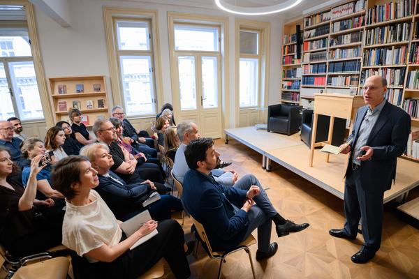 LII. Sigmund Freud Vorlesung: Darian Leader: Freud and Neurodiversity (Sigmund Freud Museum, 06.05.2026) Foto: eSeL.at - Joanna Pianka