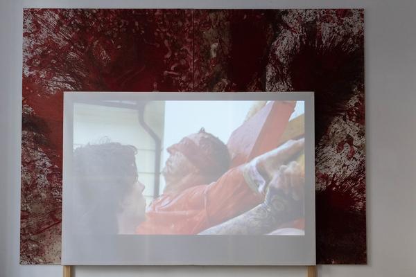 Das 6-tage-spiel II. Relikte und Spuren der ersten drei Tage (14.5. - 3.10.2025) Foto: eSeL.at - Lorenz Seidler