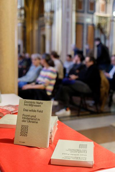 Das wilde Feld – Front und Hinterland in der Ukraine 2022–2025 (Heeresgeschichtliches Museum, 09.04.2026) Foto: eSeL.at - Hannah Mayr