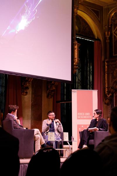 Das wilde Feld – Front und Hinterland in der Ukraine 2022–2025 (Heeresgeschichtliches Museum, 09.04.2026) Foto: eSeL.at - Hannah Mayr