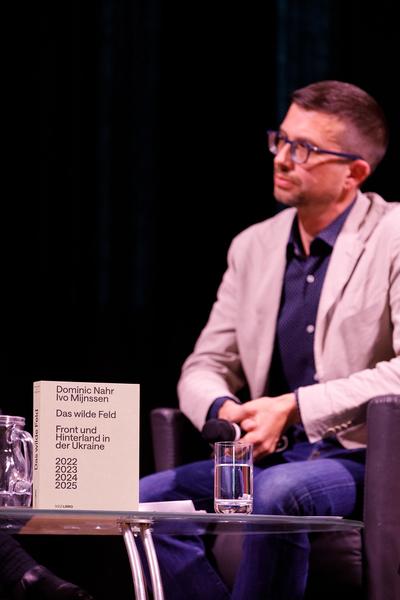 Das wilde Feld – Front und Hinterland in der Ukraine 2022–2025 (Heeresgeschichtliches Museum, 09.04.2026) Foto: eSeL.at - Hannah Mayr