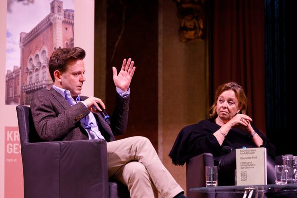 Das wilde Feld – Front und Hinterland in der Ukraine 2022–2025 (Heeresgeschichtliches Museum, 09.04.2026) Foto: eSeL.at - Hannah Mayr