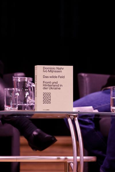 Das wilde Feld – Front und Hinterland in der Ukraine 2022–2025 (Heeresgeschichtliches Museum, 09.04.2026) Foto: eSeL.at - Hannah Mayr