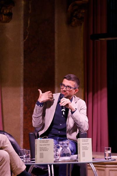 Das wilde Feld – Front und Hinterland in der Ukraine 2022–2025 (Heeresgeschichtliches Museum, 09.04.2026) Foto: eSeL.at - Hannah Mayr