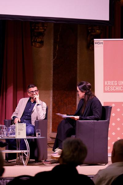 Das wilde Feld – Front und Hinterland in der Ukraine 2022–2025 (Heeresgeschichtliches Museum, 09.04.2026) Foto: eSeL.at - Hannah Mayr